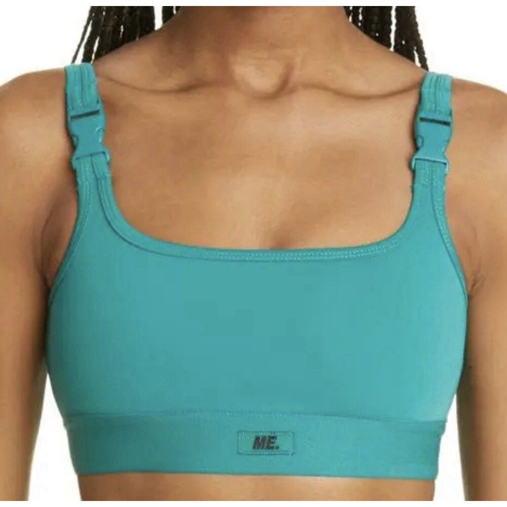 Melody Ehsani ME Sports Bra In Teal Sz Small New